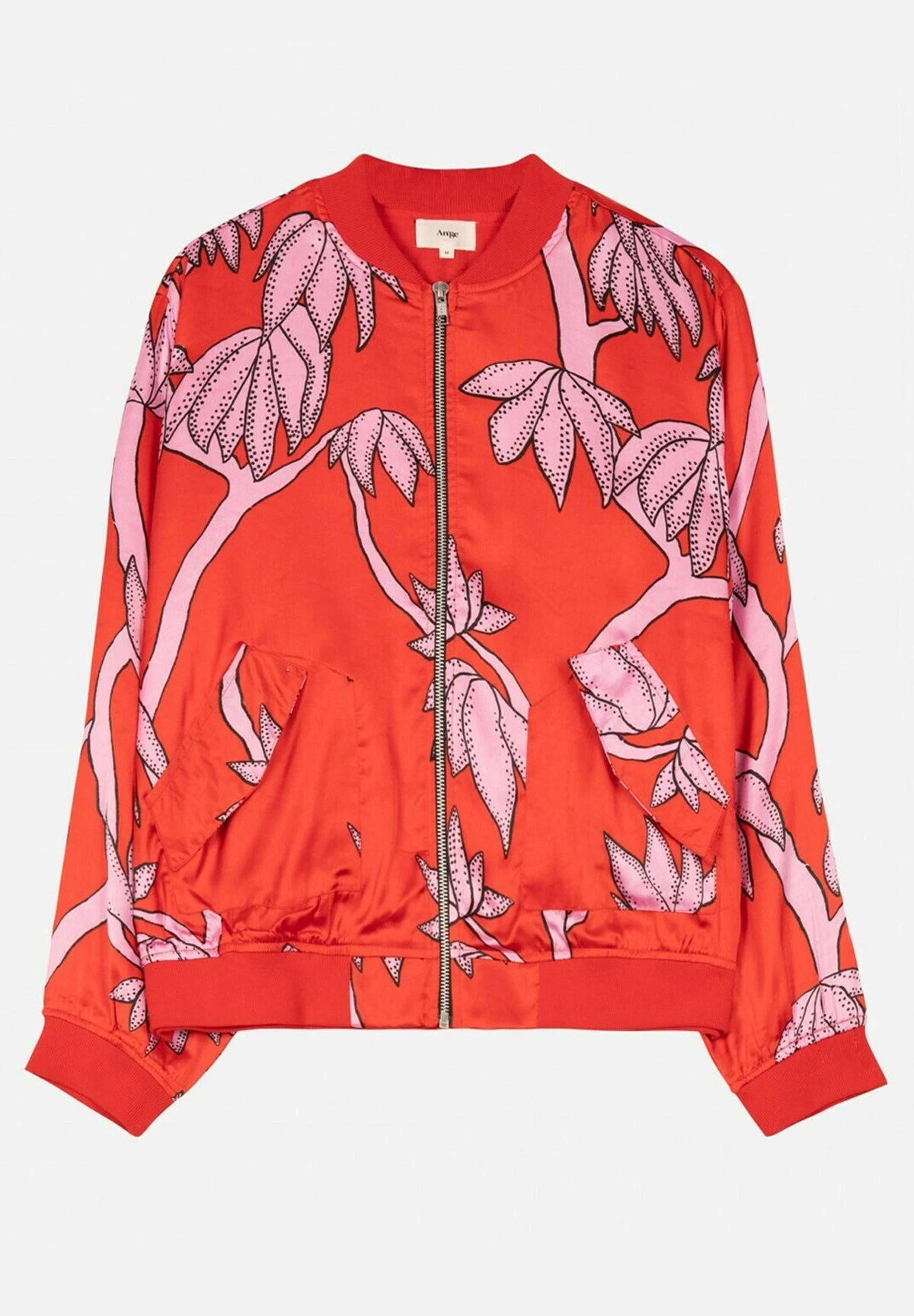 Printed And Zipped Sylvio - Blouson Bomber - Aubrey Sanguine 8 Printed And Zipped Sylvio - Blouson Bomber - Aubrey Sanguine – Image 6