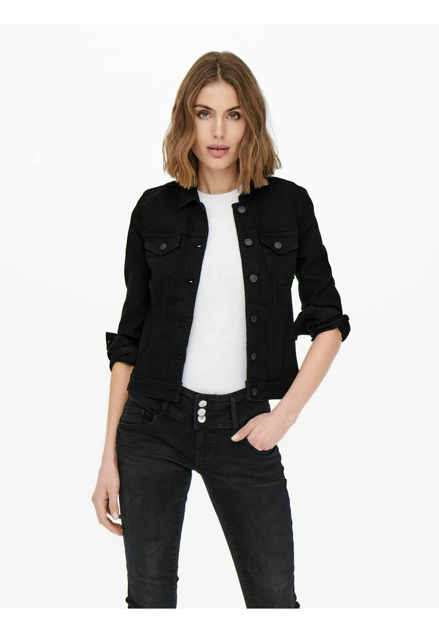 ONLY Veste En Jean - Black Denim 3 ONLY Veste En Jean - Black Denim
