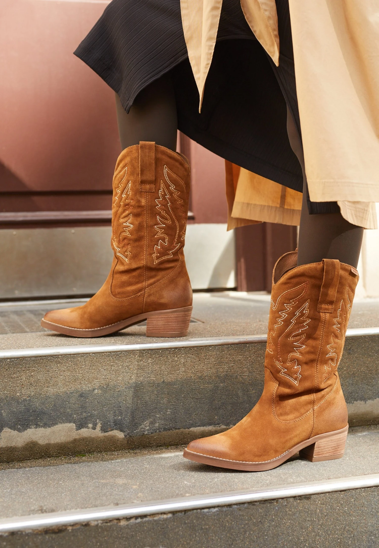 MTNG Teo - Santiags - Brown 6 MTNG Teo - Santiags - Brown â Image 4