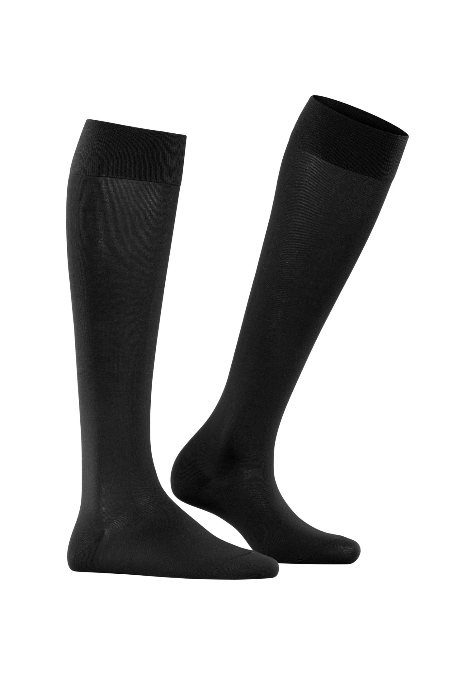 Falke Cotton Touch Business & Casual - Chaussettes Hautes - Black 3 Falke Cotton Touch Business & Casual - Chaussettes Hautes - Black