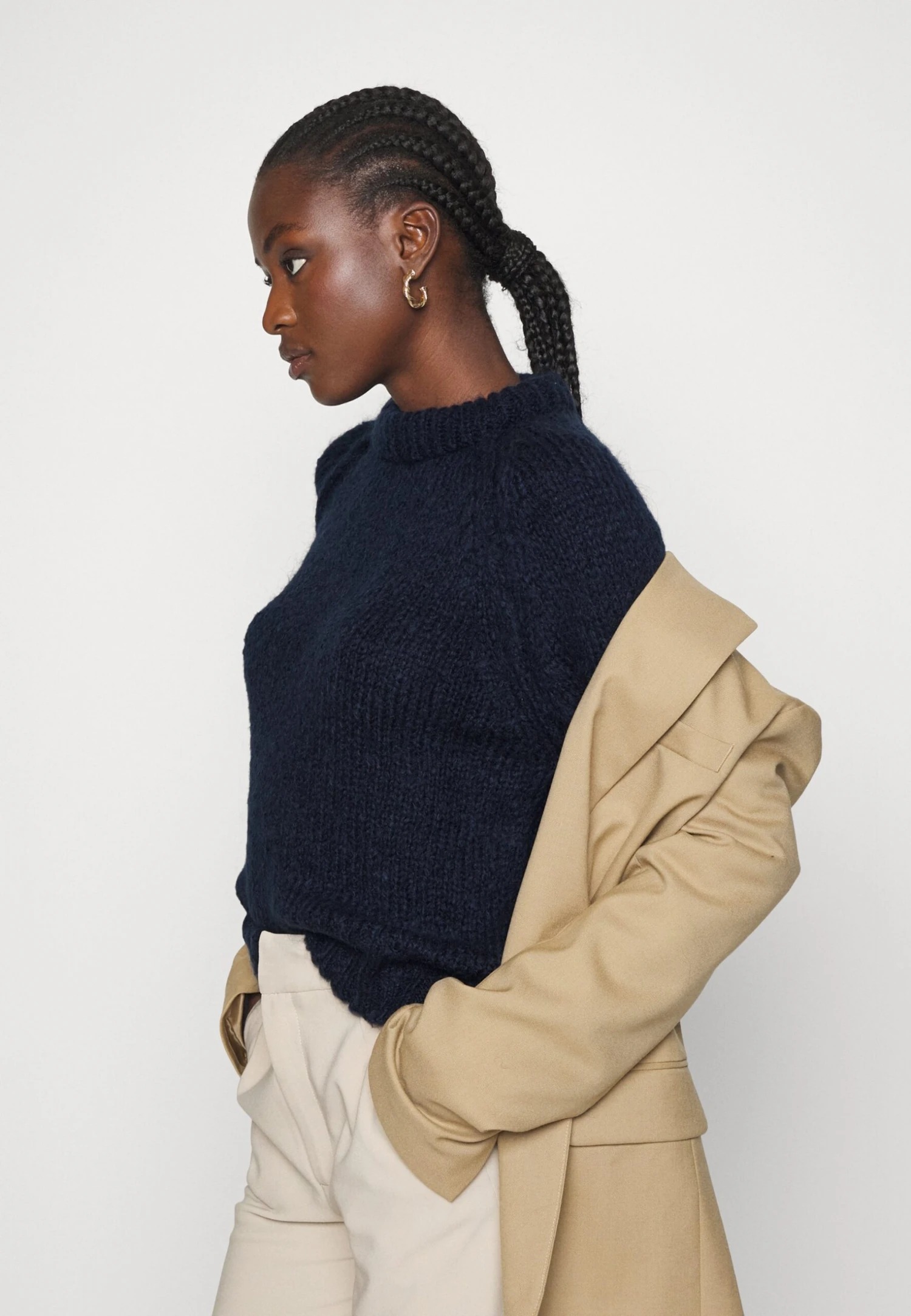 ESPRIT Chunky - Pullover - Navy 6 ESPRIT Chunky - Pullover - Navy – Image 4