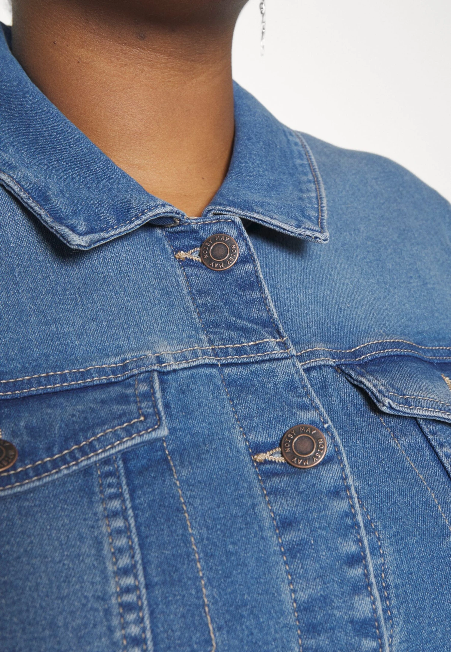 Nmdebra - Veste En Jean - Medium Blue Denim 8 Nmdebra - Veste En Jean - Medium Blue Denim – Image 6