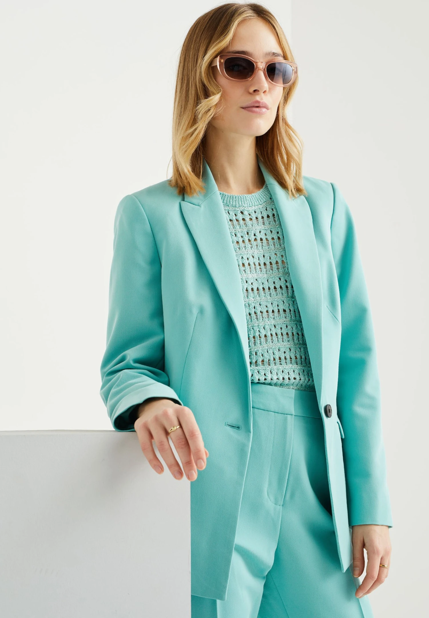 WE FASHION Nauwsluitende - Marly - Blazer - Blue 6 WE FASHION Nauwsluitende - Marly - Blazer - Blue – Image 4