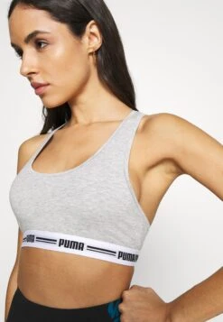 Puma Women Racer Back Top - Brassière - Grey Melange 13 Puma Women Racer Back Top - Brassière - Grey Melange -Next Soldes 7331437a14de454c9b77b14792a733c1