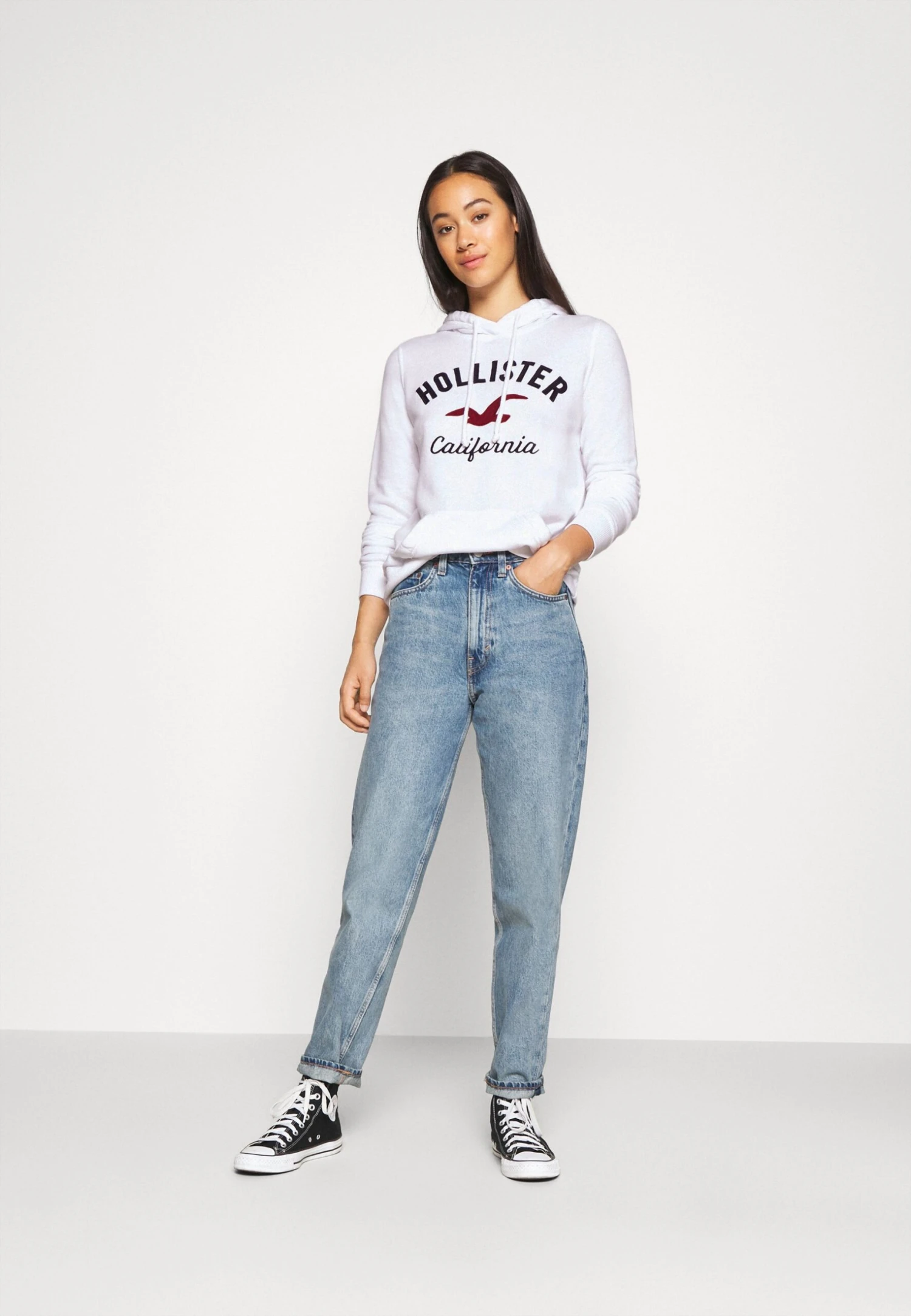 Hollister Co. Terry Tech Core - Sweat À Capuche - White 4 Hollister Co. Terry Tech Core - Sweat À Capuche - White – Image 2