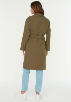 Trendyol Trench - Green 9 Trendyol Trench - Green -Next Soldes 73a8fed73f6d4faf9215c0e455b2b868