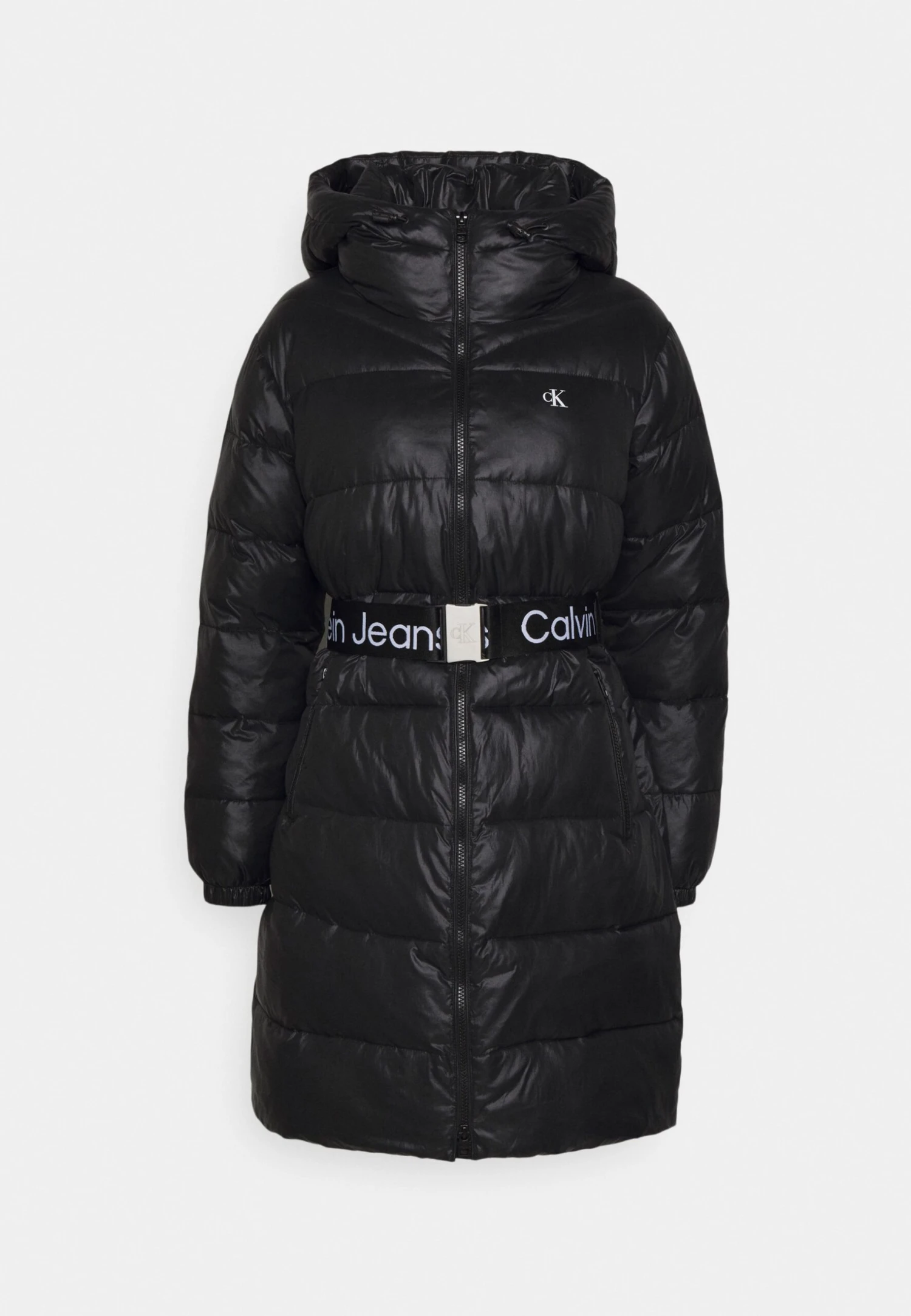 Calvin Klein Jeans Lw Padded Long Fitted Jacket - Manteau Classique - Ck Black 9 Calvin Klein Jeans Lw Padded Long Fitted Jacket - Manteau Classique - Ck Black – Image 7