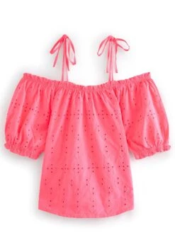 Next Bardot Broderie Puff Sleeve - Blouse - Fluro Pink 11 Next Bardot Broderie Puff Sleeve - Blouse - Fluro Pink -Next Soldes 742604db85ce438dbc1555a05e49f03e