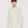 Selected Femme Slfviva - Blazer - Sandshell 2 Selected Femme Slfviva - Blazer - Sandshell -Next Soldes 7432ab2b509d4533abf570692fb579a2
