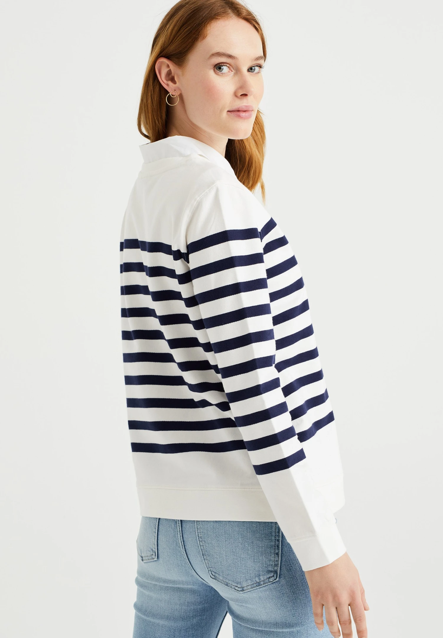 WE FASHION Sweatshirt - Weiß 5 WE FASHION Sweatshirt - Weiß – Image 3