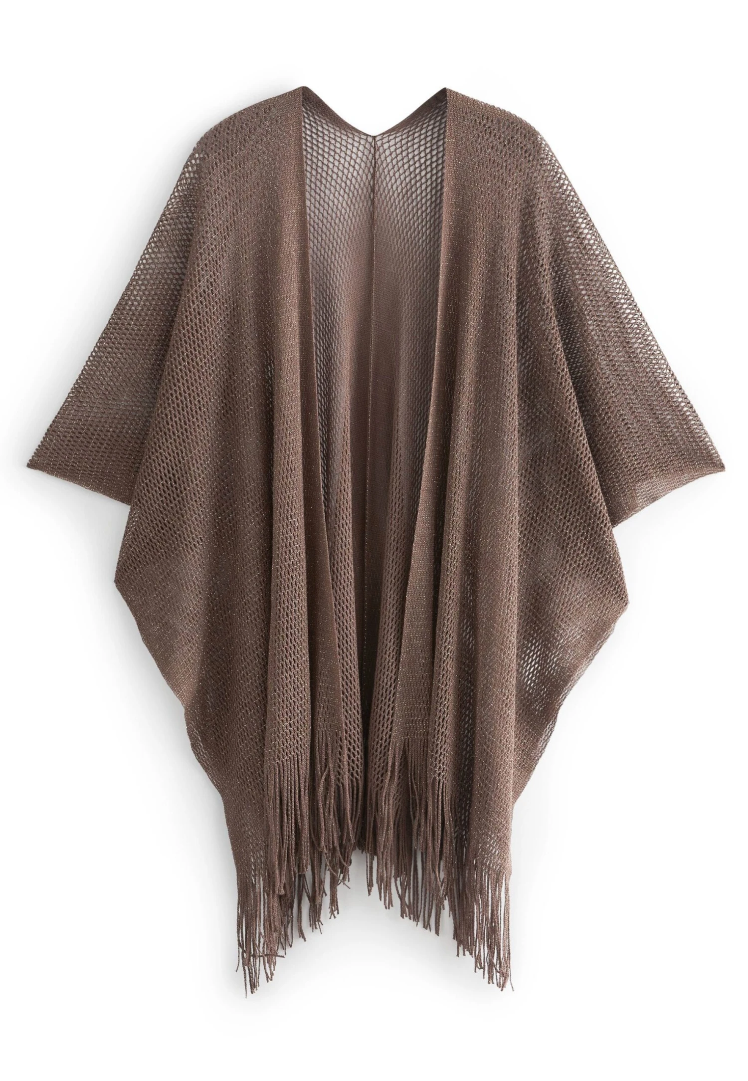 Next Fringed Cover-Up Standard - Cape - Bronze 3 Next Fringed Cover-Up Standard - Cape - Bronze