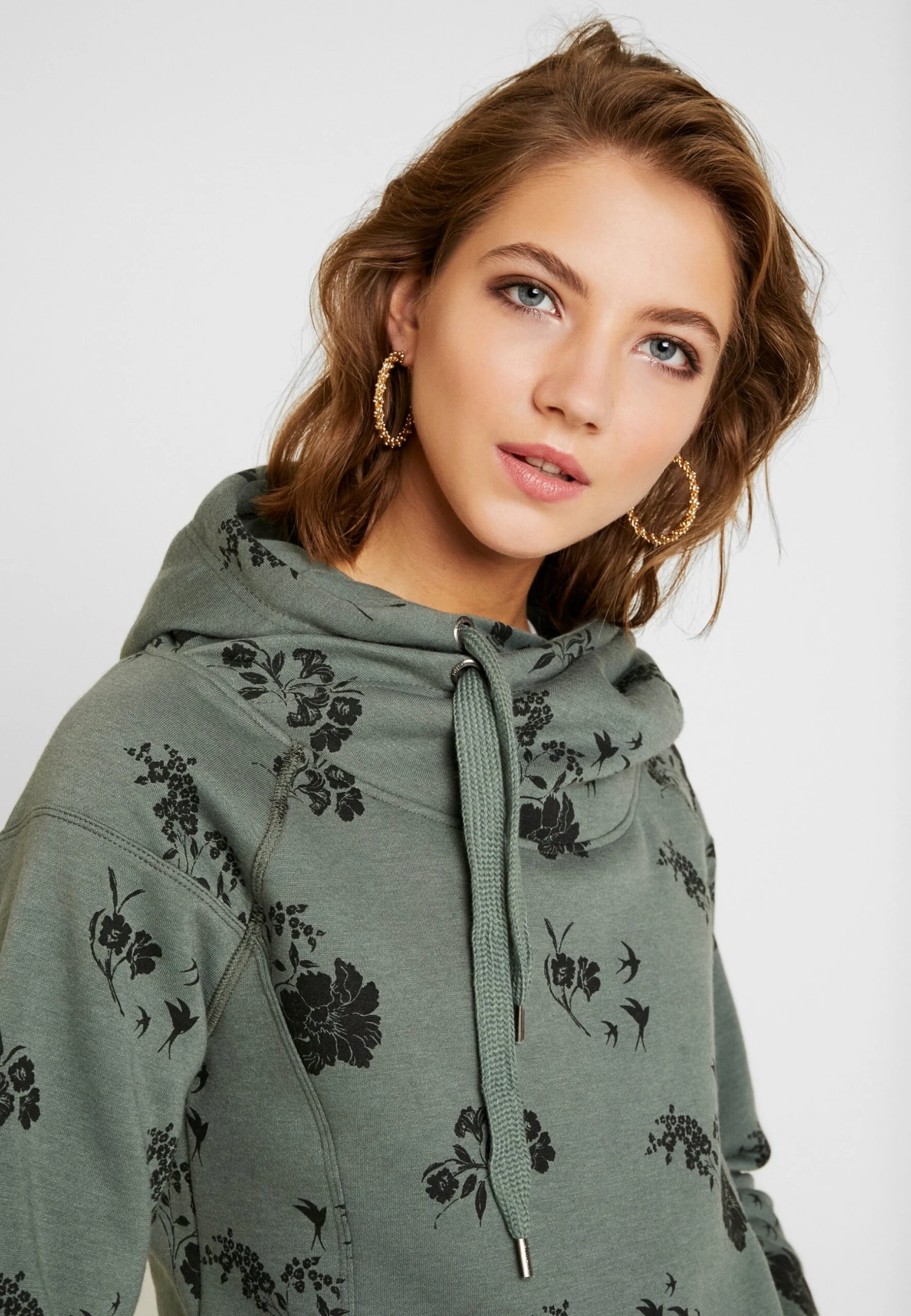 ONLY Onljalene Dot Hood - Sweat À Capuche - Balsam Green 6 ONLY Onljalene Dot Hood - Sweat À Capuche - Balsam Green – Image 4