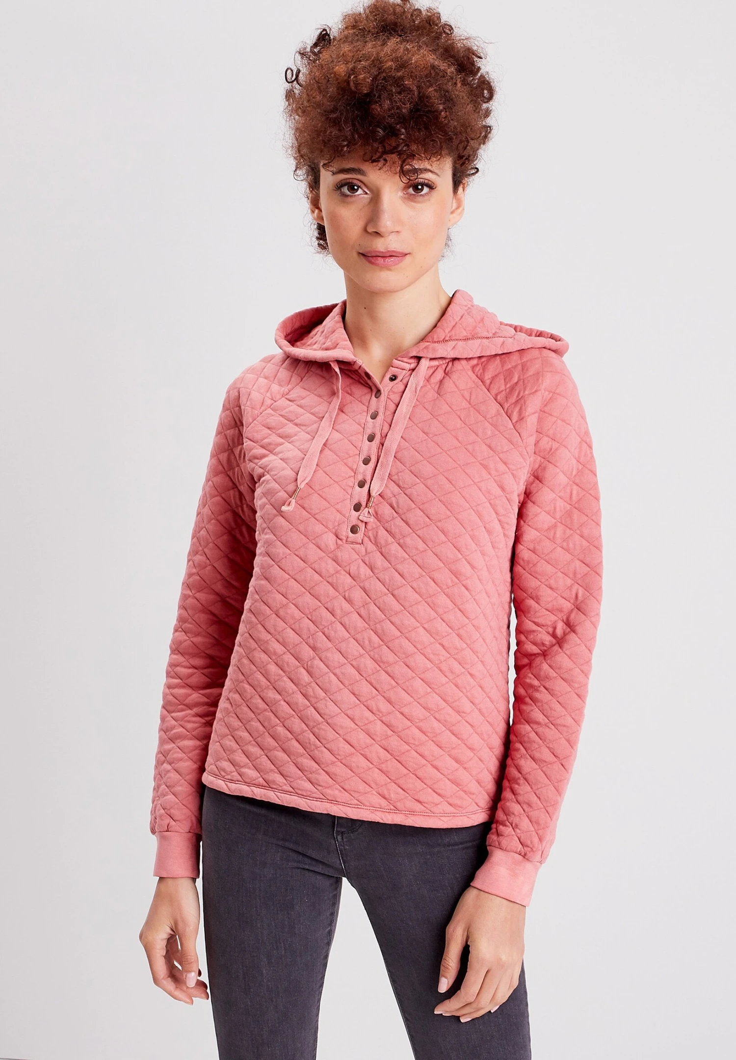 Sweat À Capuche - Rose Poudrée 3 Sweat À Capuche - Rose Poudrée