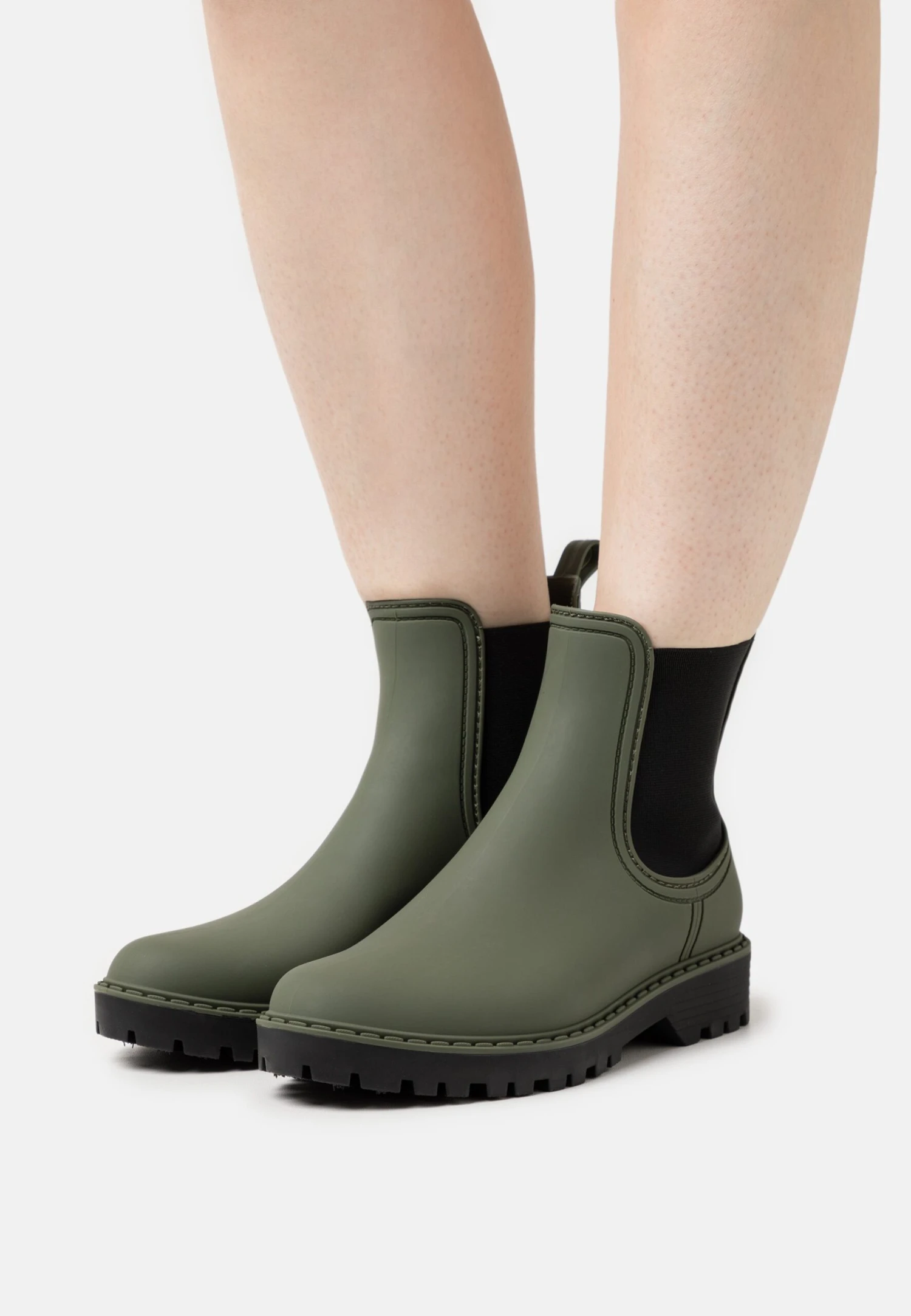 Tamaris Bottes En Caoutchouc - Olive/Black 3 Tamaris Bottes En Caoutchouc - Olive/Black