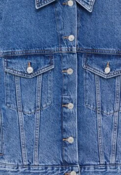 PULL & BEAR With Drop Shoulder Design - Veste En Jean - Royal Blue -Next Soldes 7603687e513949d1a5f67bf257ae3b59