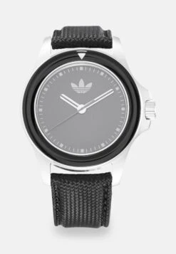 Adidas Originals Expression One Unisex - Montre - Black/Silver-Coloured