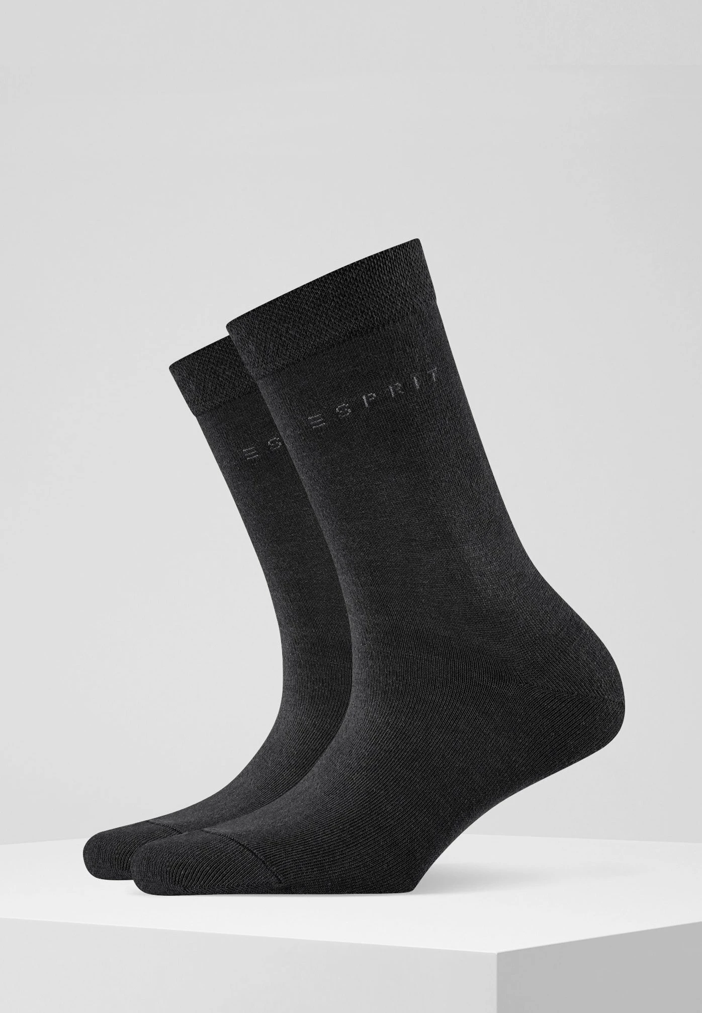 ESPRIT Basic Easy 2-Pack Uni - Chaussettes - Black 4 ESPRIT Basic Easy 2-Pack Uni - Chaussettes - Black – Image 2