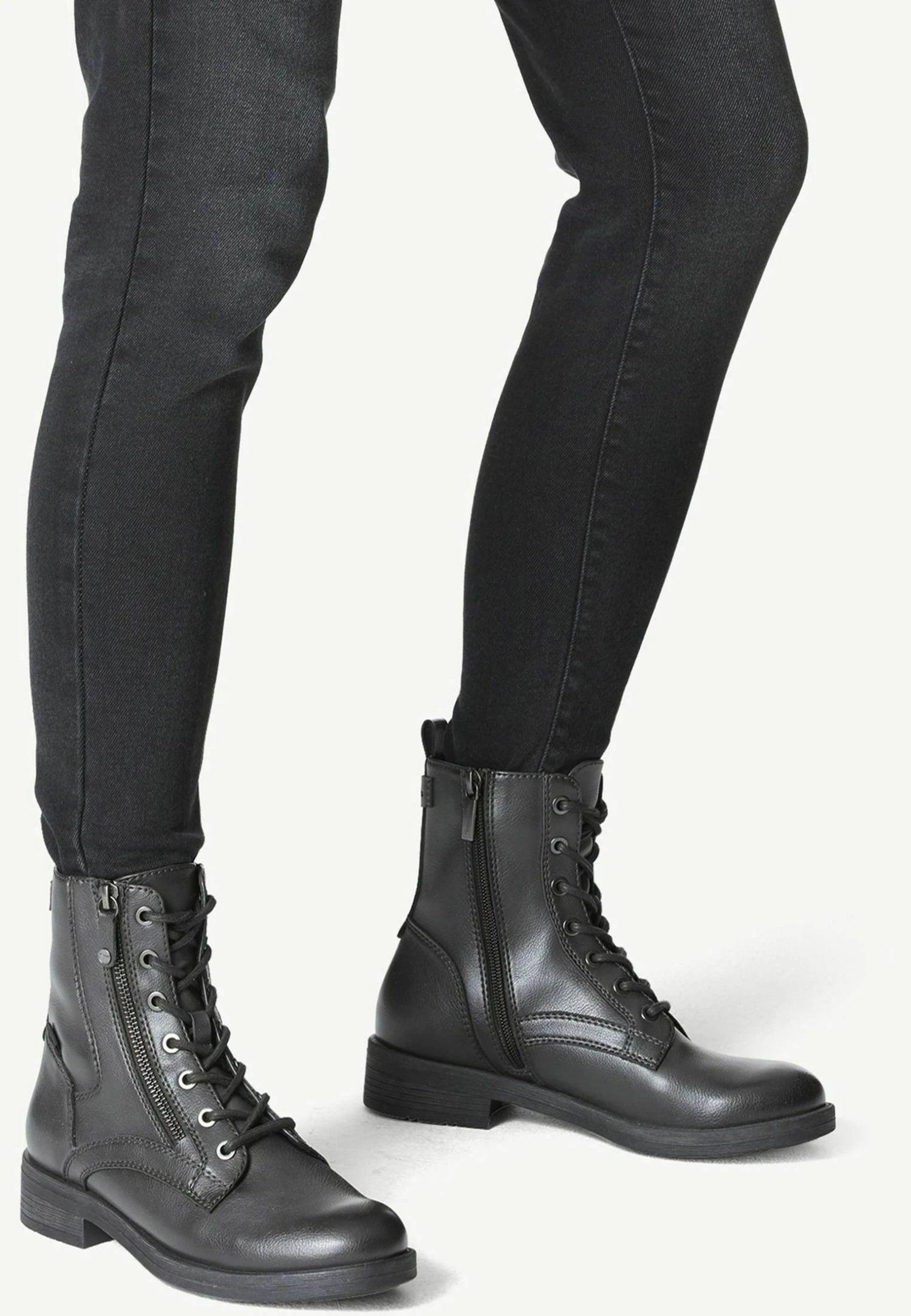 Tamaris Bottines À Lacets - Black 3 Tamaris Bottines À Lacets - Black