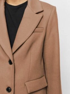 Vero Moda Manteau Court - Marron -Next Soldes 77ad593b872948edb1d666762740dcee