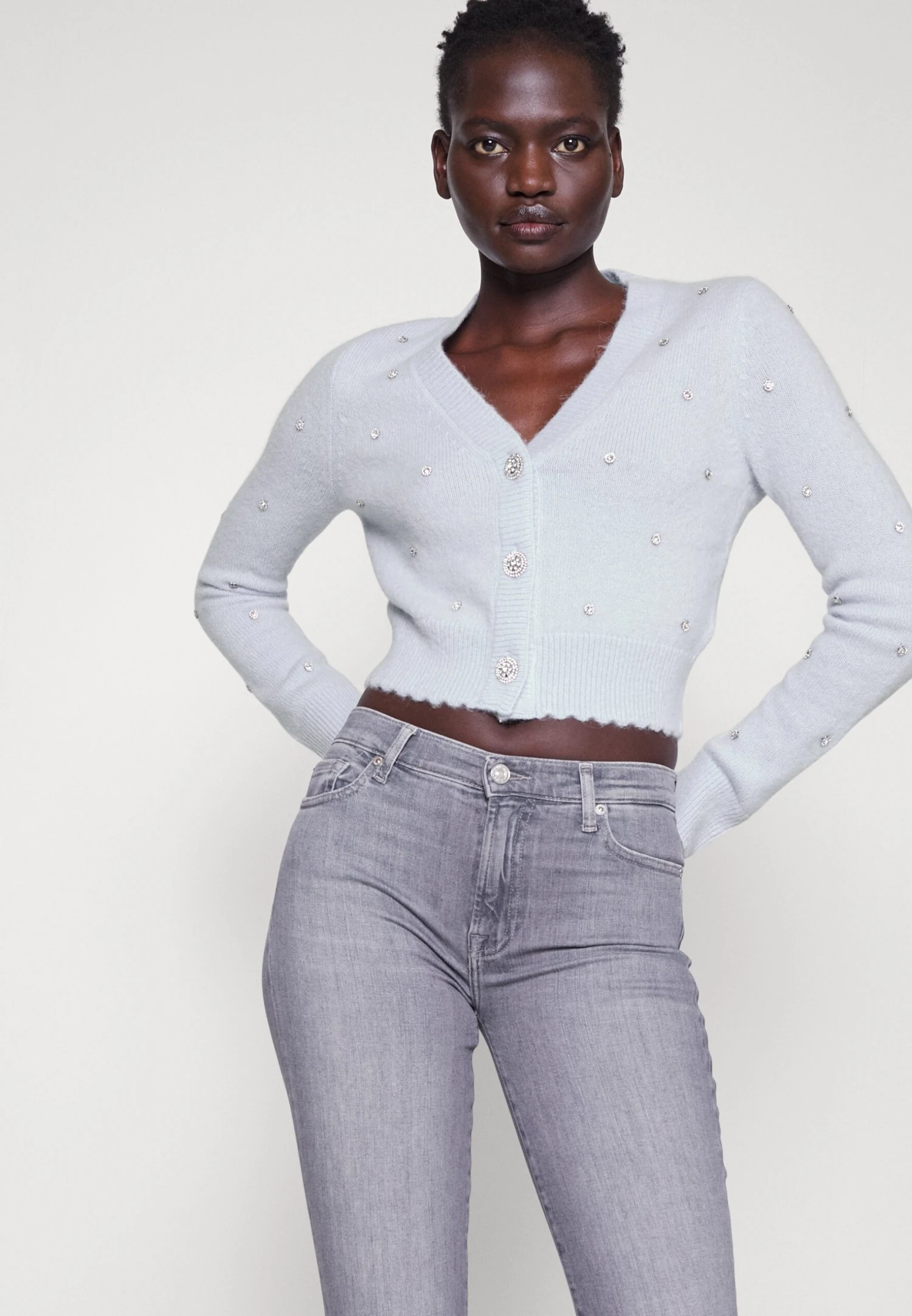 Needle & Thread Gilet - Pale Blue 6 Needle & Thread Gilet - Pale Blue – Image 4