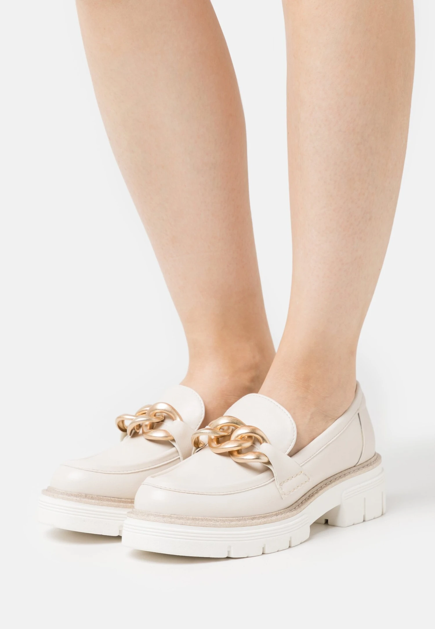 Marco Tozzi Mocassins - Cream/Gold 3 Marco Tozzi Mocassins - Cream/Gold