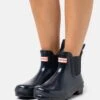 Hunter ORIGINAL Womens Original Chelsea Gloss Boot Vegan - Bottes En Caoutchouc - Navy -Next Soldes 78b484ca057e4b588529013fa7820363