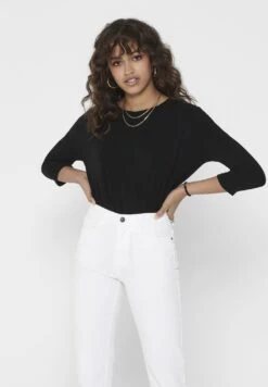 ONLY Onlglamour - T-Shirt À Manches Longues - Black