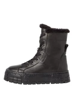 Tamaris Bottes De Neige - Black Leather -Next Soldes 792157736cf7474a89ae58a66c07784f