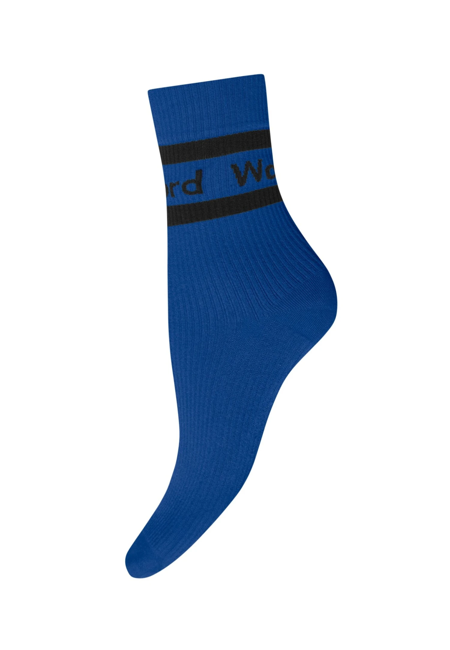 Wolford Logo - Chaussettes - Sodalite Blue/Black 6 Wolford Logo - Chaussettes - Sodalite Blue/Black – Image 4