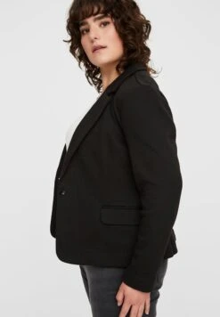 Vero Moda Curve Vmjulia Ls Dnm Curve - Blazer - Black -Next Soldes 793ed40cea75409ea229a34fbcc25ad7