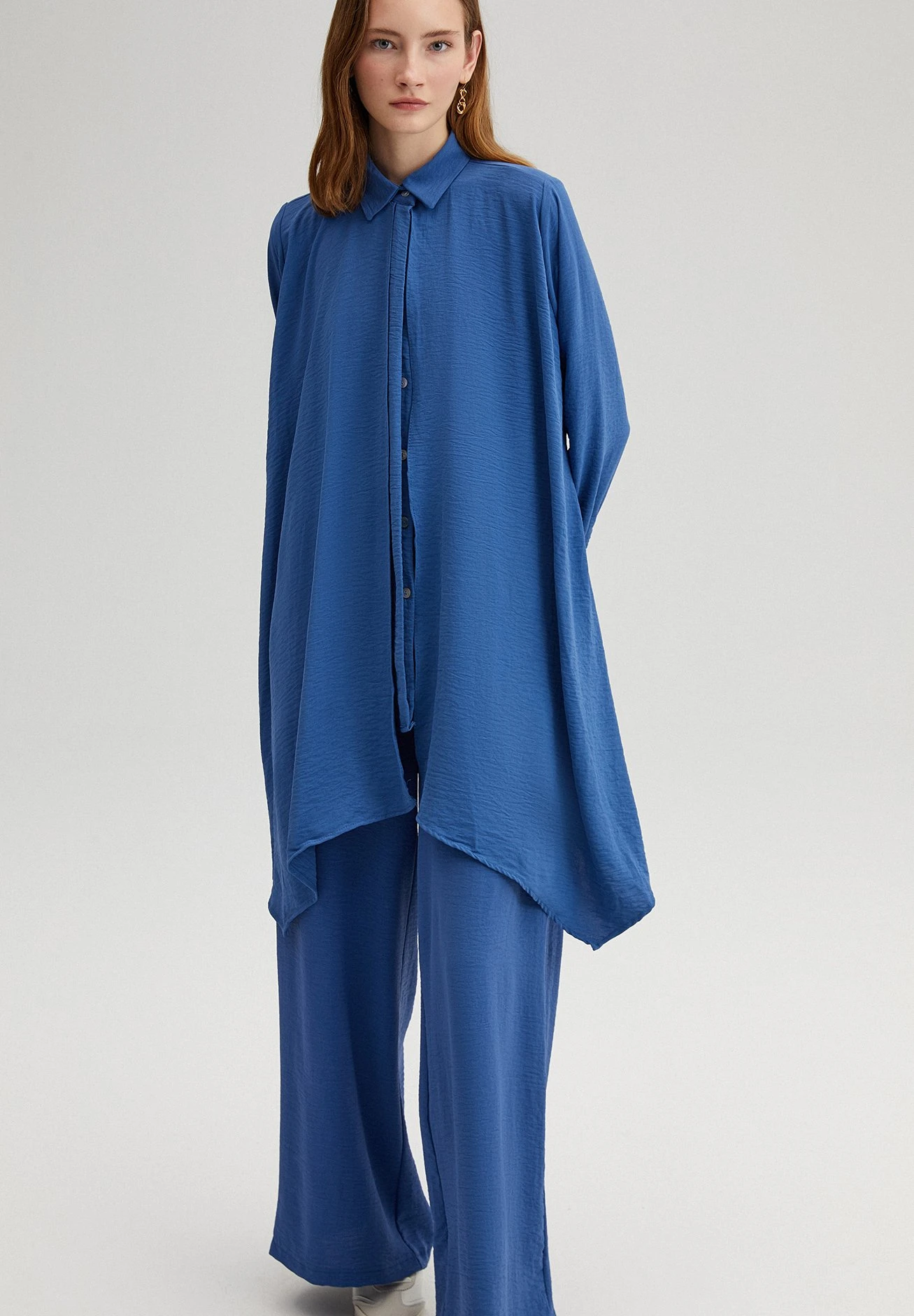 Detailed Set - Pantalon Classique - Stone Blue Denim 3 Detailed Set - Pantalon Classique - Stone Blue Denim