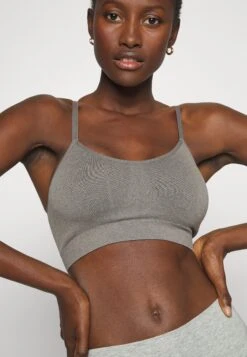 DIM Leisure Crop Top - Brassière - Light Grey -Next Soldes 79c7d397404e4864945780861bb23792