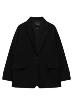 PULL & BEAR Basic Coloured - Blazer - Black 14 PULL & BEAR Basic Coloured - Blazer - Black -Next Soldes 7a1cad6b585a473691b4cdaed7ad484e