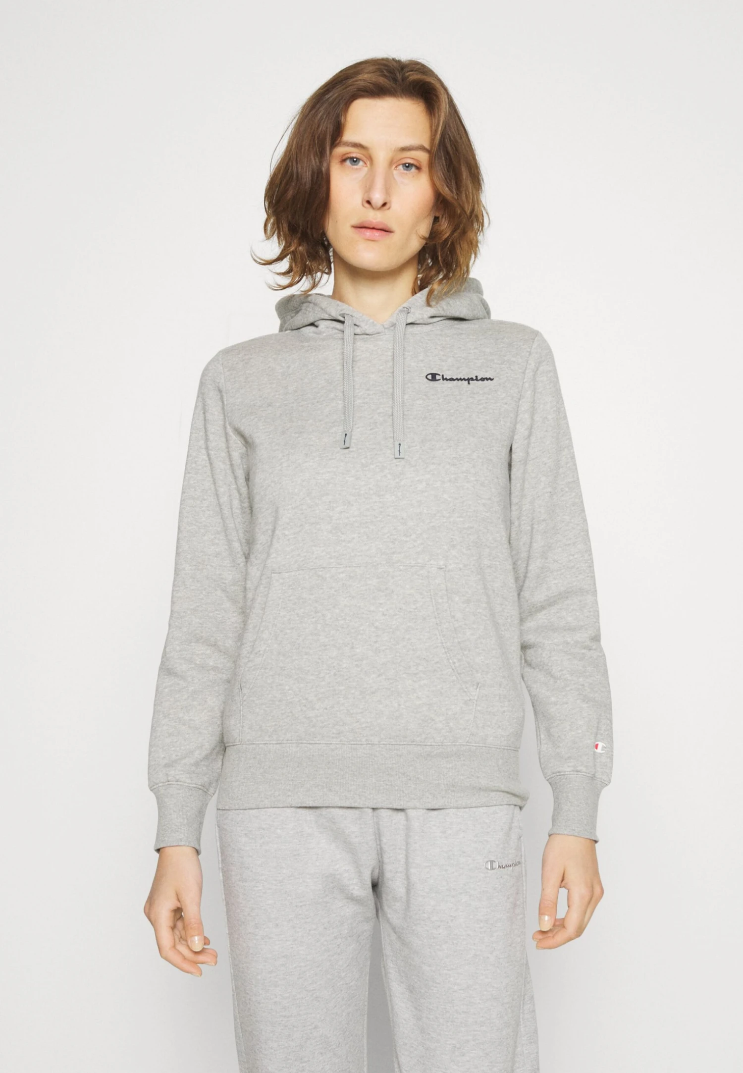 Champion Hooded - Sweat À Capuche - Grey Melange 3 Champion Hooded - Sweat À Capuche - Grey Melange