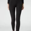 Calzedonia Ribbed - Legging - Black