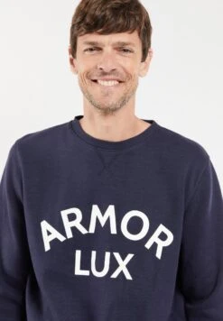 Armor-Lux Heritage Bio - Sweatshirt - Marine Deep Armorlux -Next Soldes 7b913b32f24d4bbb88bbd3a8203a7dec