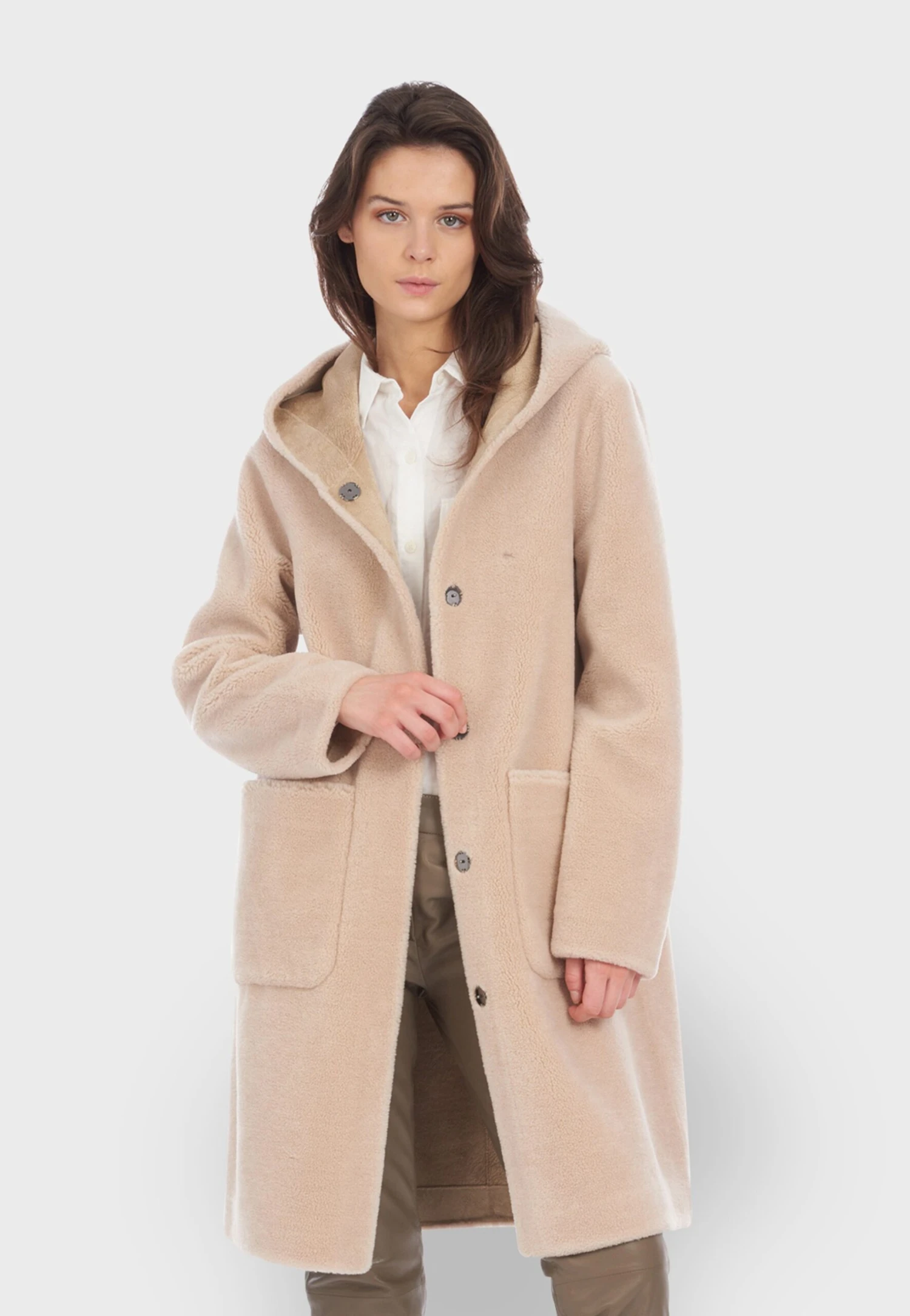 Oakwood Angelique Reversible - Manteau Classique - Beige 3 Oakwood Angelique Reversible - Manteau Classique - Beige