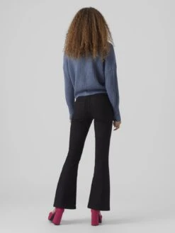 Vero Moda Vmlea Ls V Neck Cuff Noos - Gilet - China Blue -Next Soldes 7be622849cc648078df4043976e45b4f