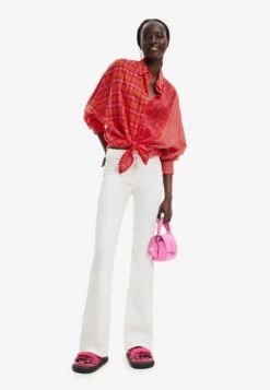 Desigual Oversize Patchwork Plaid - Chemisier - Orange 7 Desigual Oversize Patchwork Plaid - Chemisier - Orange -Next Soldes 7c11d81a58b84057ad062043ad780486