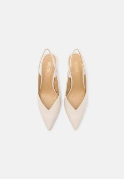 MICHAEL Michael Kors Chelsea Sling - Escarpins À Talons Hauts - Light Cream -Next Soldes 7c76f0813dd74d959c4bf65ba757352c