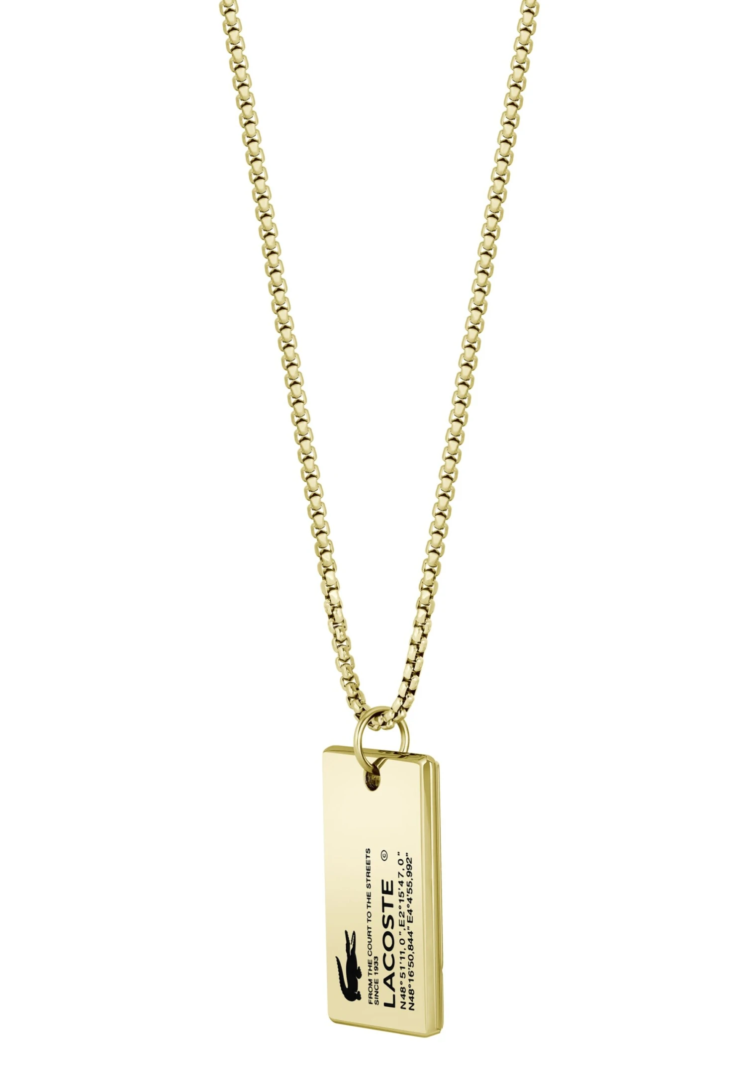Lacoste Stencil - Collier - Gold-Coloured 5 Lacoste Stencil - Collier - Gold-Coloured – Image 3