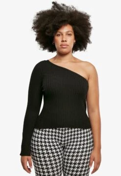 URBAN CLASSICS One Sleeve - Pullover - Black