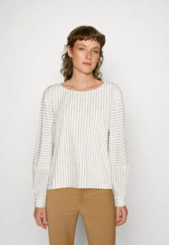 Esmé Studios Neva Blouse - T-Shirt À Manches Longues - Snow White