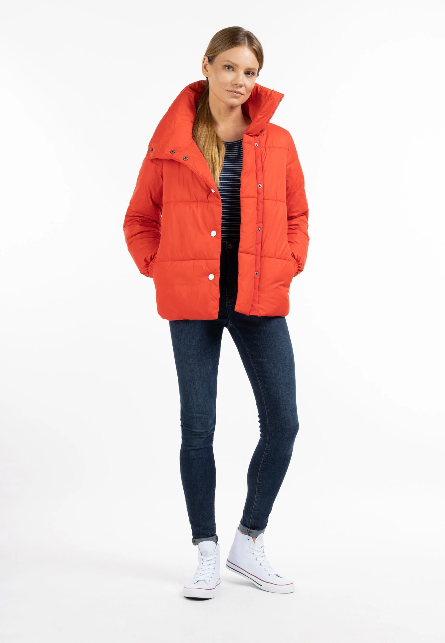 Dreimaster Mit Wattierung Tylin - Veste D'Hiver - Rot Koralle 4 Dreimaster Mit Wattierung Tylin - Veste D'Hiver - Rot Koralle – Image 2