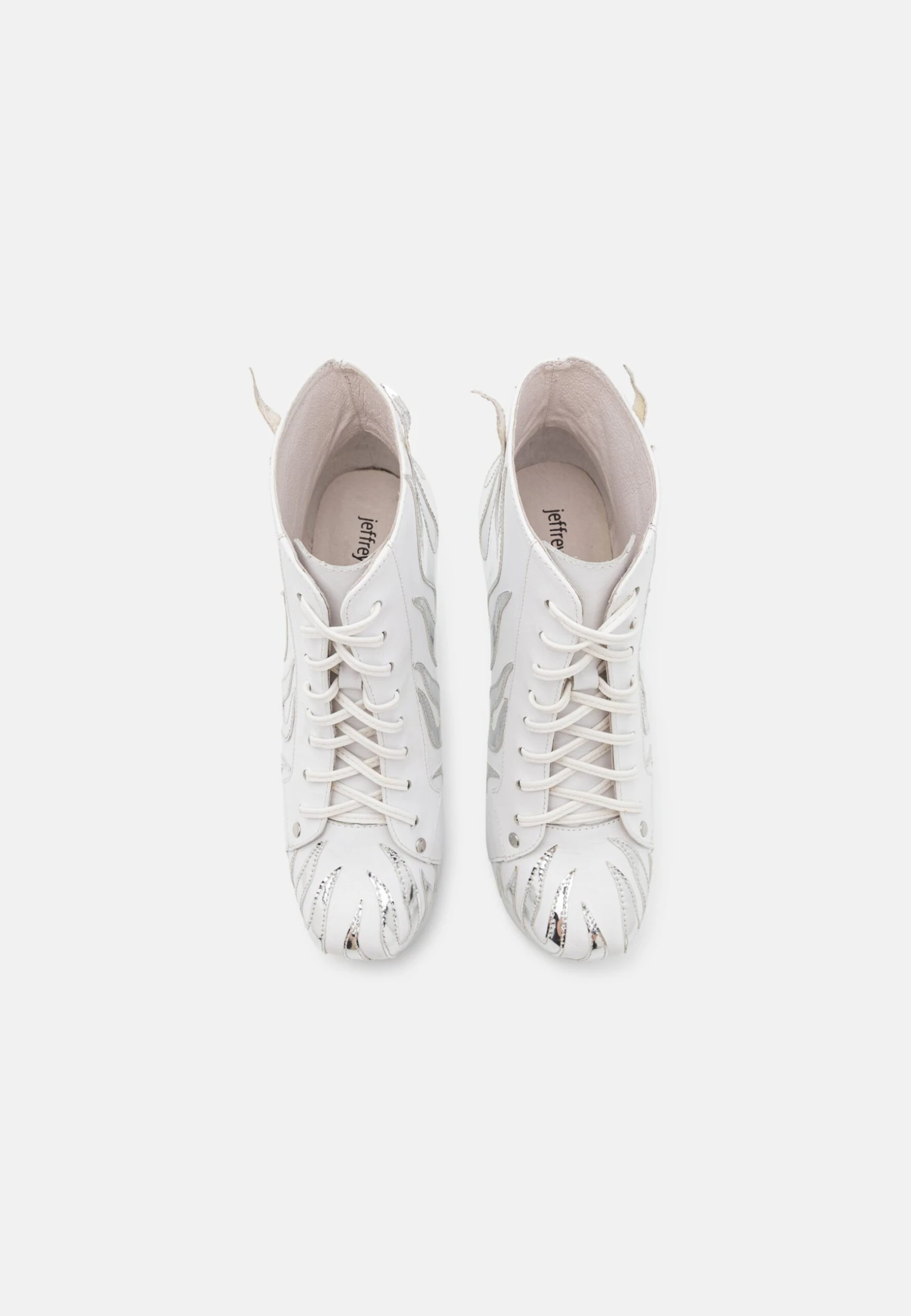 Jeffrey Campbell Lita Flame - Boots À Talons - White/Silver 8 Jeffrey Campbell Lita Flame - Boots À Talons - White/Silver – Image 6