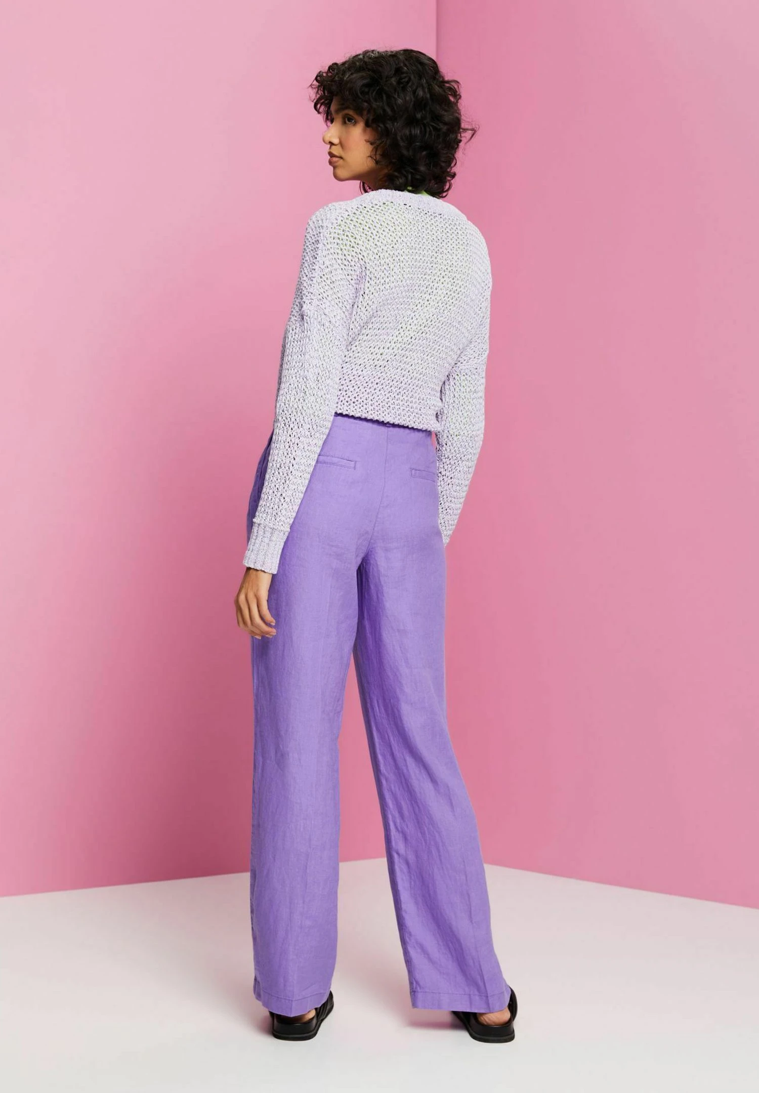 ESPRIT Length Service - Pantalon Classique - Purple 7 ESPRIT Length Service - Pantalon Classique - Purple â Image 5