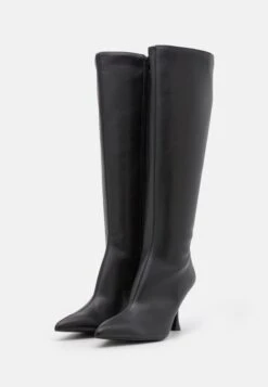 Monki Bottes - Black Dark -Next Soldes 7cf0a81f8a614577b1daa17b9211cbdd