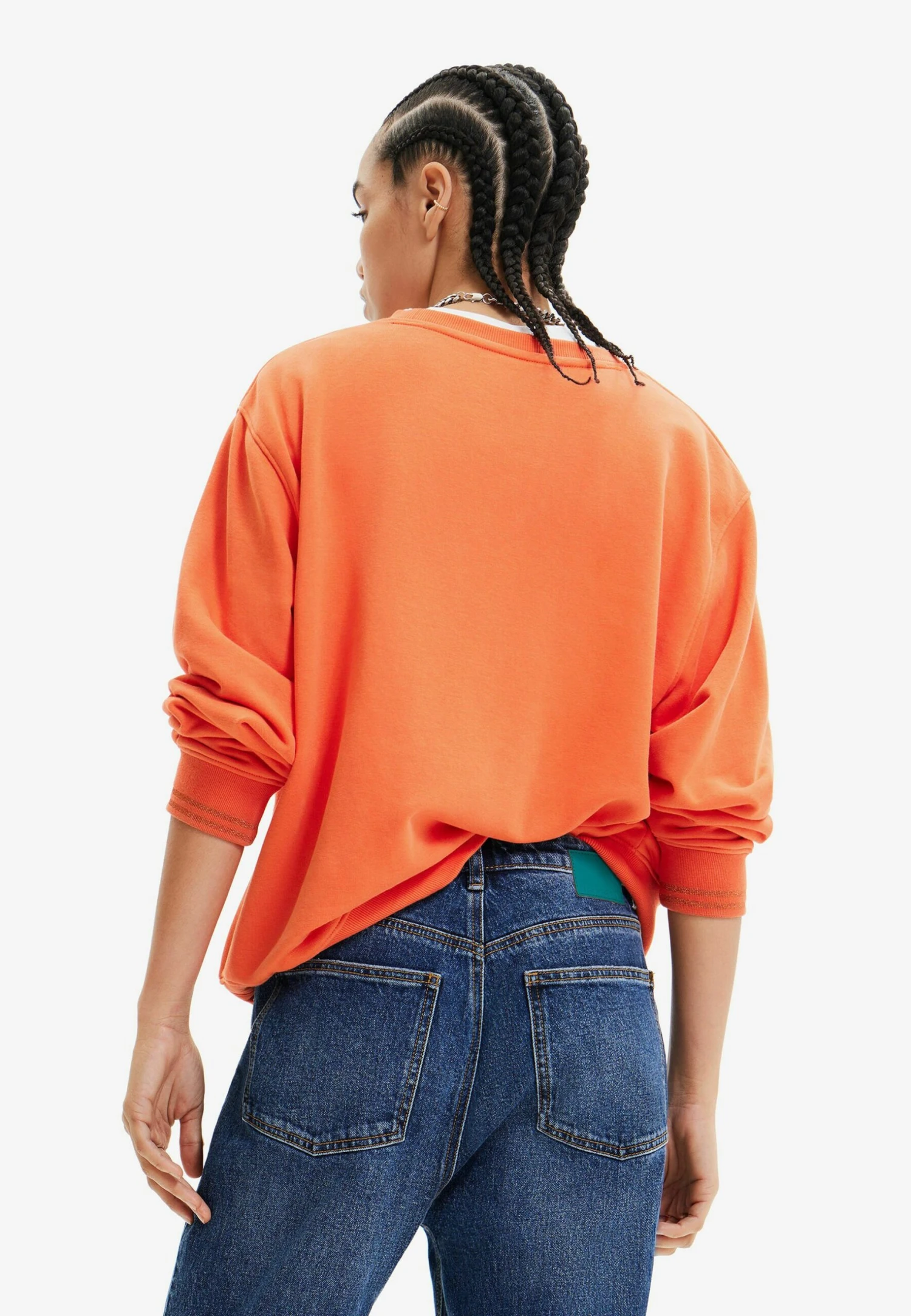 Desigual Power Patch - Sweatshirt - Red 5 Desigual Power Patch - Sweatshirt - Red – Image 3