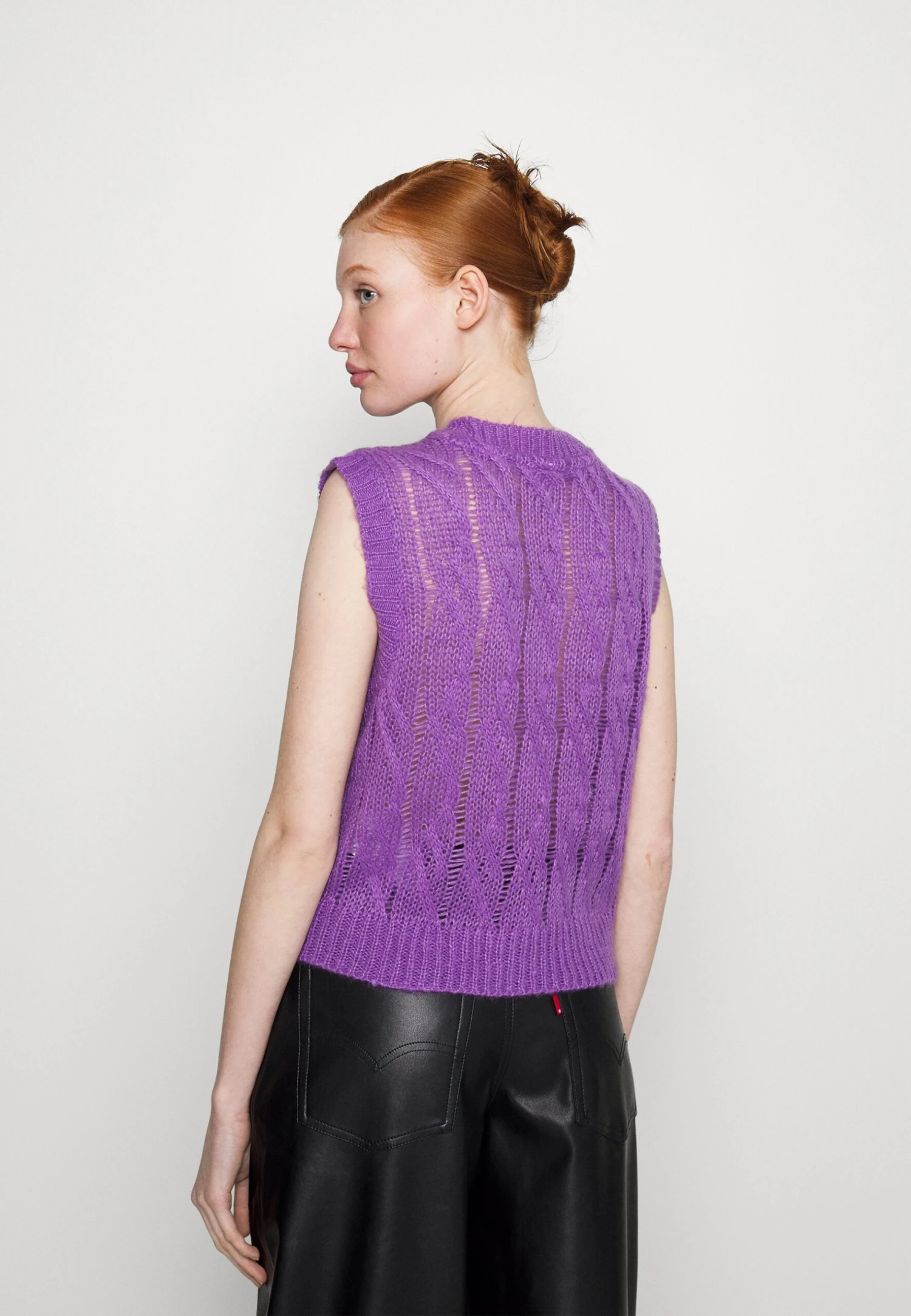 Noisy May Nmbrooke Neck Knit - Pullover - Amethyst Orchid 5 Noisy May Nmbrooke Neck Knit - Pullover - Amethyst Orchid – Image 3