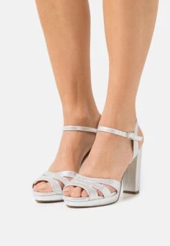 Menbur Sandales À Talons Hauts - Silber